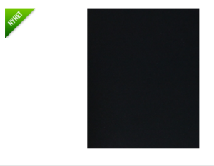 Bilinnertak Elastic — Negro, laminerad 145 cm