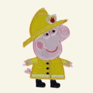 Symärke Greta Gris brandman 80x51mm