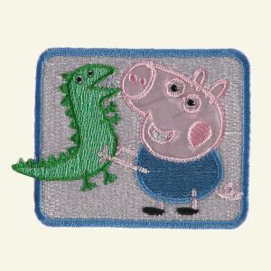 Symärke Greta Gris m/dino 60x80mm