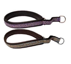 Halvstryp med dekorband