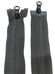 YKK Spiralblixtlås Delbart Tvåvägs Dold – Svart