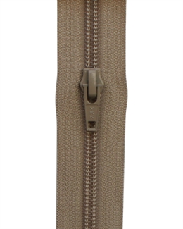 YKK 6MM BLIXTLÅS LÖPMETER SPIRAL BEIGE