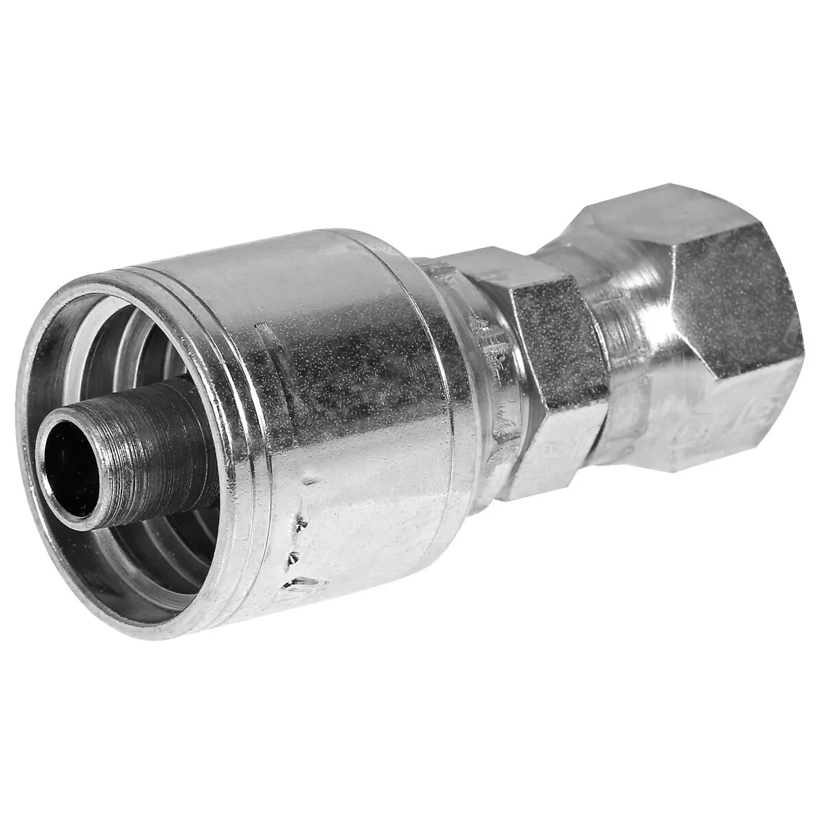 Pressnippel Jic 9/16-1/4 Rak Inv Gänga