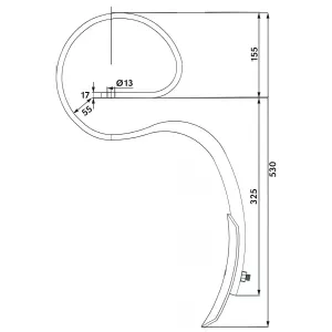 S-Pinne 10X45 Spets 6Mm Agrilla Super