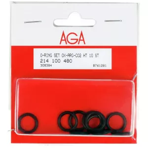 Tätningar (Jc, H,Ar + Ht) Svart 10St