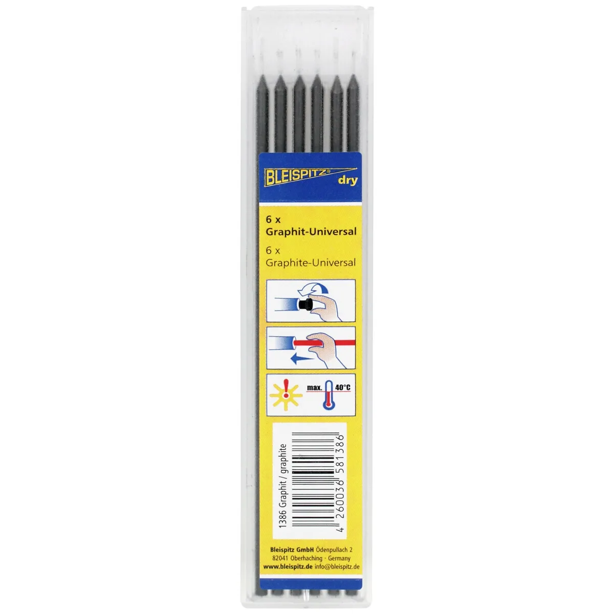 Reservstift 2,8Mm 6St