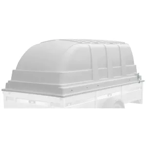 Släpvagnskåpa 276X156X100 Grå Jaxal (Hdpe)