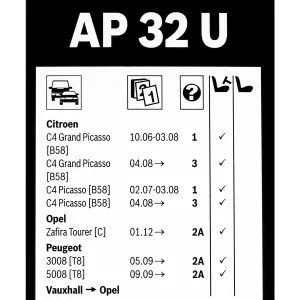 Bosch Aerotwin Plus Torkarblad 800