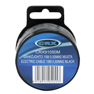 Kabel 15M 0,50Mm2 Svart