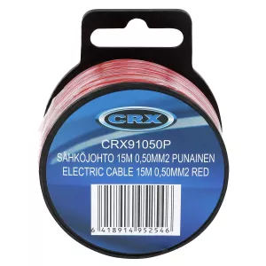 Kabel 15M 0,50Mm2 Röd