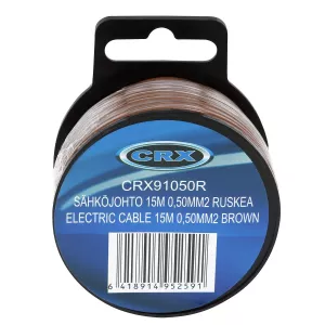 Kabel 15M 0,50Mm2 Brun
