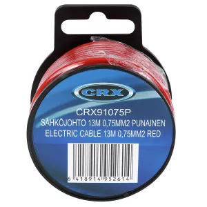 Kabel 13M 0,75Mm2 Röd