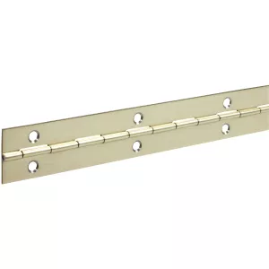 Pianogångjärn 812/25 Stål/Mässingöverdra 1M