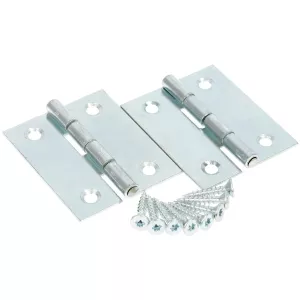 Kantgångjärn 816/45X37 Stål/Förzinkad 2St