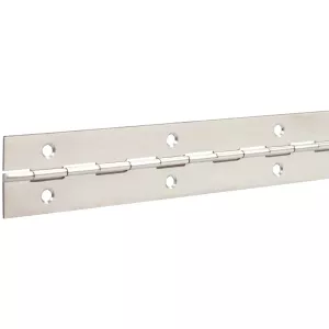 Pianogångjärn 812/32 Stål/Förnicklad 1M