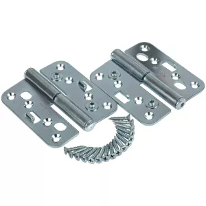 Gångjärn 110Mm Rak Zn Vänster 2St