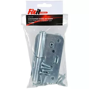 Gångjärn 110Mm Rak Zn Vänster 2St