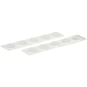 Dörrstopp 10Mm Klar 10St