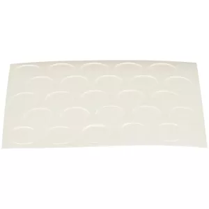 Möbeltassar Själfhäftande Vit 14Mm 25St