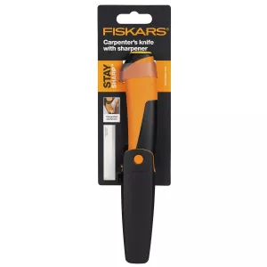 Stämkniv Med Skärpare Fiskars