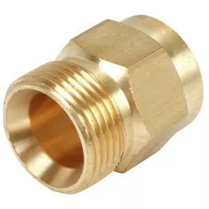 Högtryckstvätts Koppling Ytter M22X 3/8