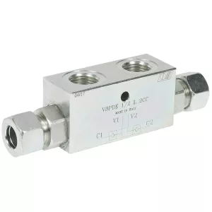 Dubbel Låsventil 1/2 L15 Vbpde