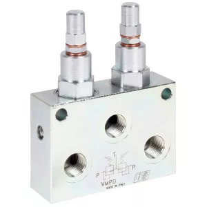 Dubbel Tryckbegränsningsventil 1/2 Vmpd 80-300 Bar