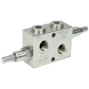 Dubbel Tryckbegränsningsventil 1/2 Vmpdi 80-300Bar