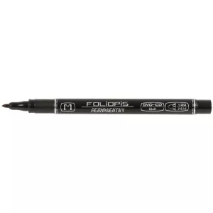 Märkpenna Svart 1Mm Spetsig Spets