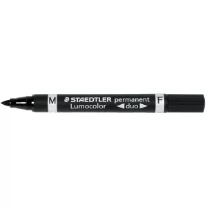 Märkpenna Svart 5/1Mm Staedtler Lumocolor Duo