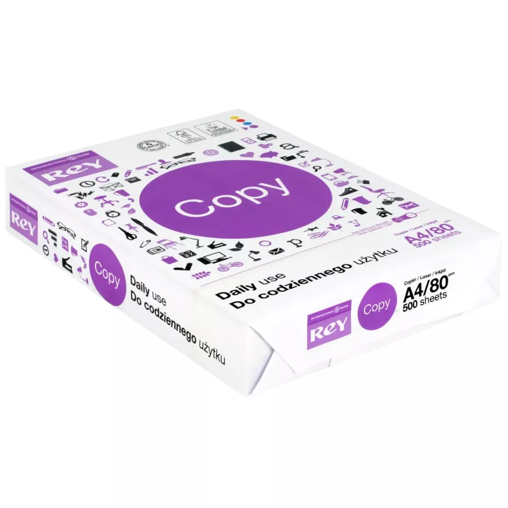 Kopieringspapper A4 500St/Krt Vit 80G