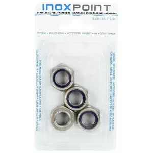 Låsmutter M14 Nyloc A4-80 4St Din985