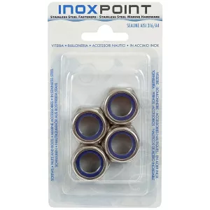 Låsmutter M16 Nyloc A4-80 4St Din985