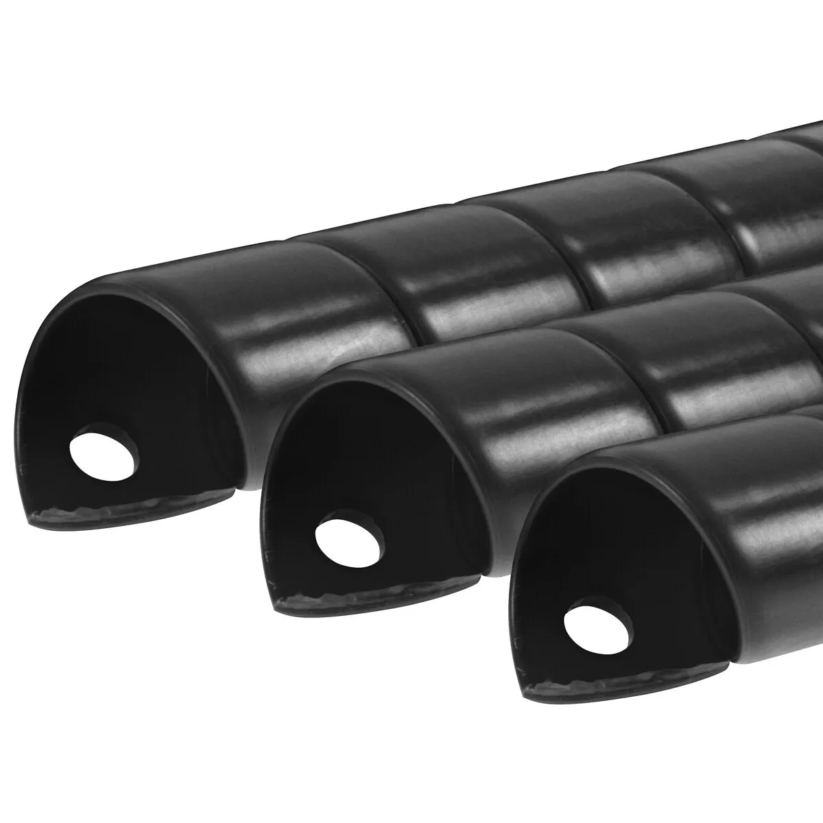 Skyddsspiral 16Mm Svart 1M 3St