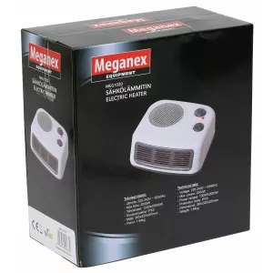 Värmefläkt 1000/2000W 230V