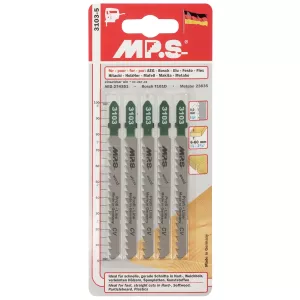 Sticksågsblad 75Mm Cv 6Tpi 3103 Trä 5St