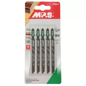 Sticksågsblad 75Mm Cv 6Tpi 3104 Trä 5St