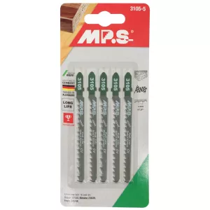 Sticksågsblad 75Mm Cv 6Tpi 3105 Trä 5St