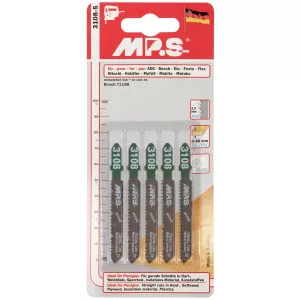 Sticksågsblad 50Mm Cv 12Tpi 3108 Trä 5St