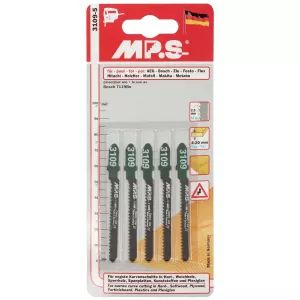 Sticksågsblad 50Mm Cv 12Tpi 3109 Trä 5St