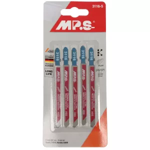 Sticksågsblad 75Mm Hss 12Tpi 3116 Alu/Plast 5St