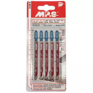 Sticksågsblad 75Mm Hss 8Tpi 3118 Aluminium 5St