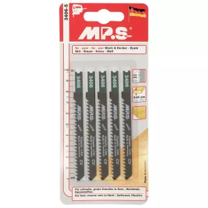 Sticksågsblad 75Mm Cv 8Tpi 3406 Trä 5St