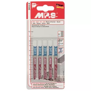 Sticksågsblad 50Mm Hss 21Tpi 3411 Metall 5St