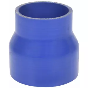 Silikonslang 102/76Mm L=102Mm Reducering Blå