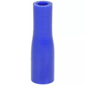 Silikonslang 19/13Mm L=102Mm Reducering Blå