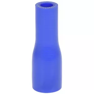 Silikonslang 25/16Mm L=102Mm Reducering Blå