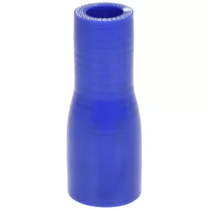 Silikonslang 28/19Mm L=102Mm Reducering Blå