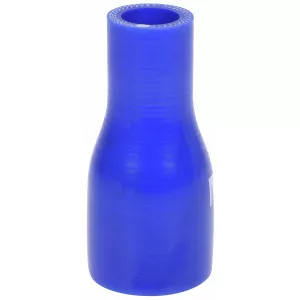 Silikonslang 38/22Mm L=102Mm Reducering Blå