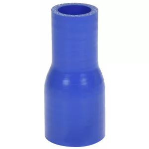 Silikonslang 38/25Mm L=102Mm Reducering Blå